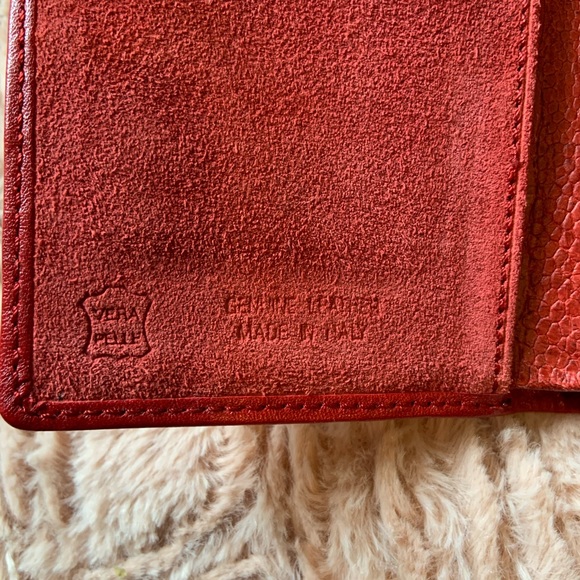 Red Leather Wallet - Picture 5 of 5